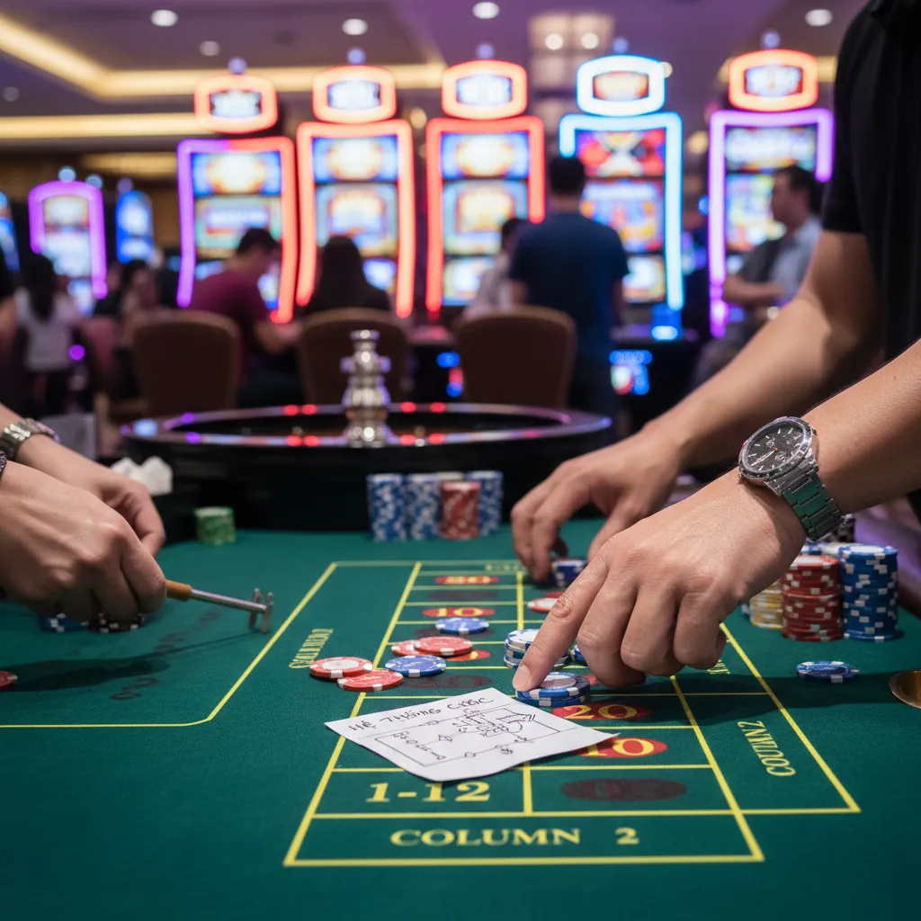 Các loại cược trong và cược ngoài trên bàn Roulette