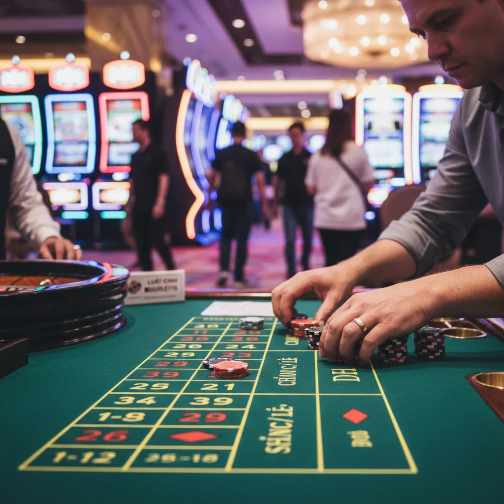 Sự khác biệt giữa bánh xe Roulette Mỹ và châu Âu