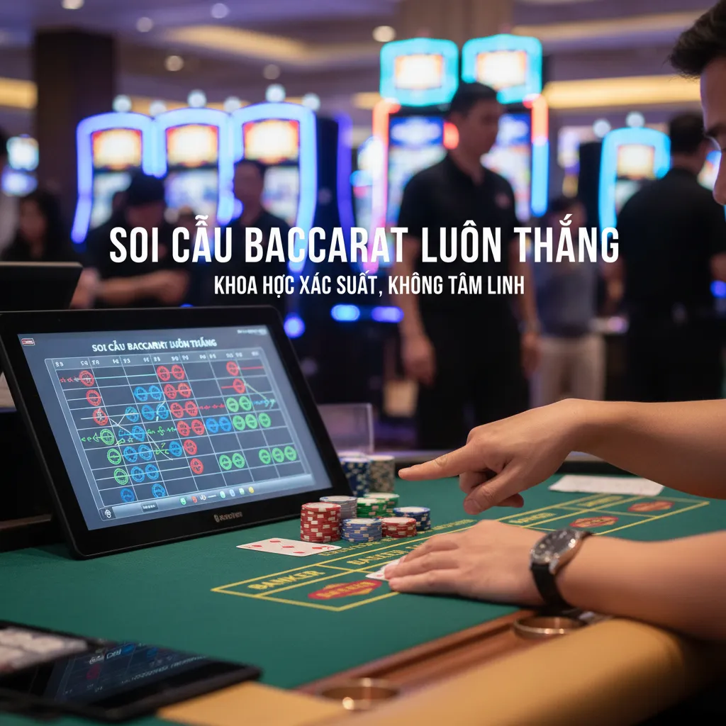 Ví dụ về cầu 1-1 Baccarat