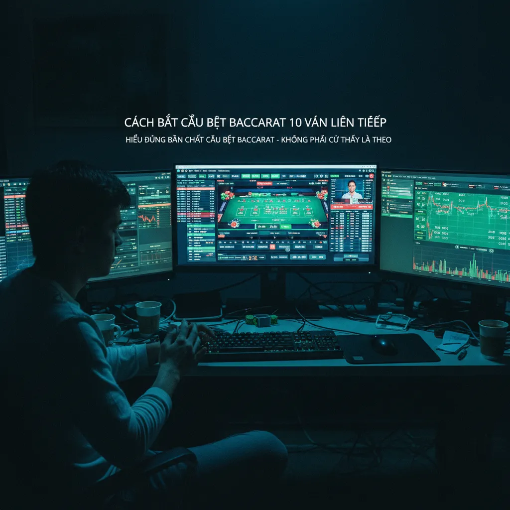 Hiểu Đúng Bản Chất Cầu Bệt Baccarat - Không Phải Cứ Thấy Là Theo